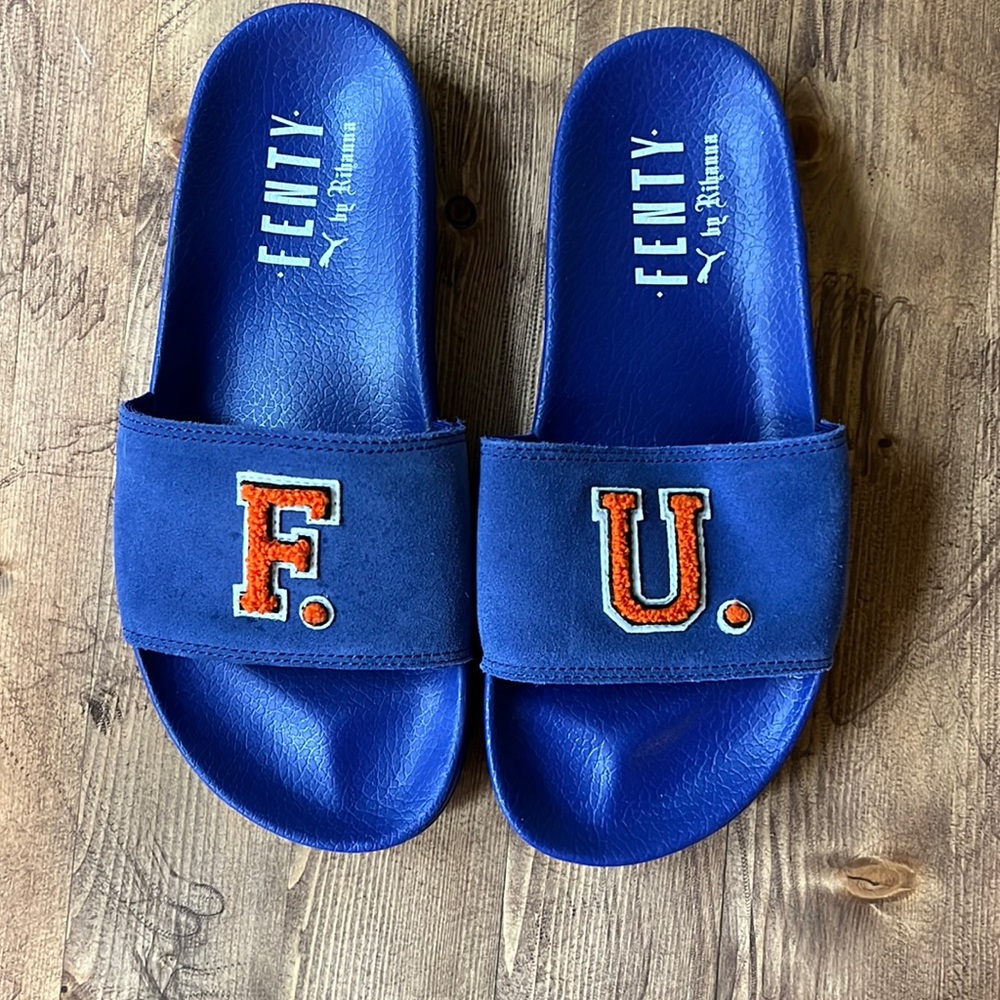 Fenty by Puma FU Slides - womans size 7.5
